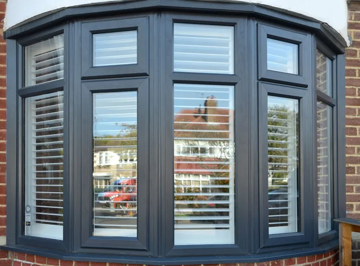Bay and bow windows Chessington